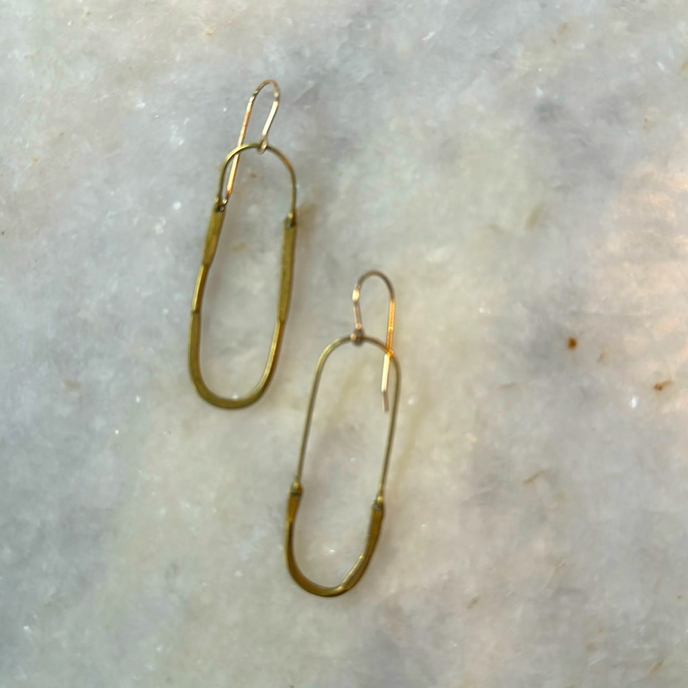 Brass Earrings